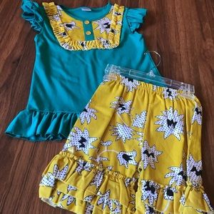 New boutique short set